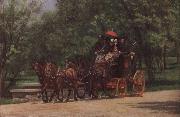 Thomas Eakins Wagon Spain oil painting artist